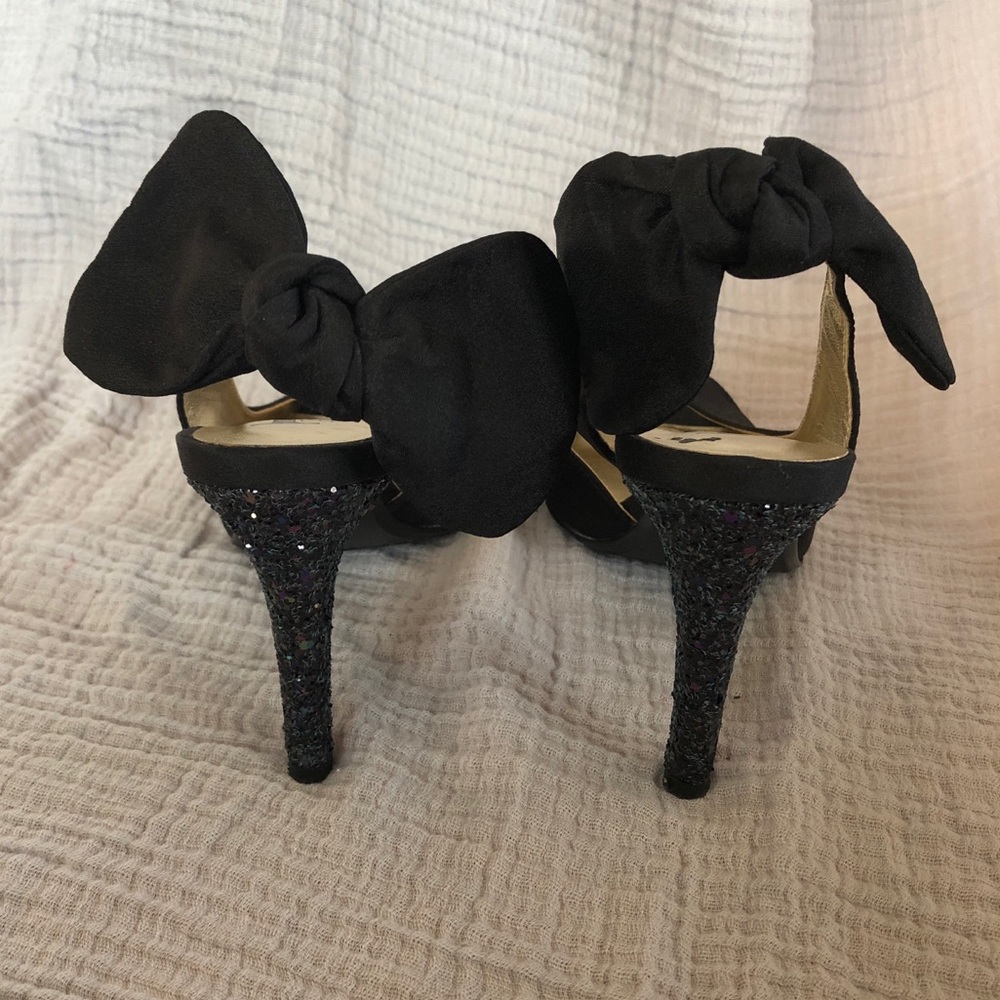 Sparkly New Year’s Eve heels
